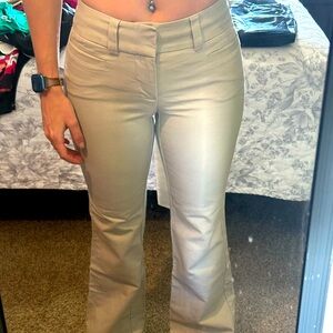 Gap size 1 beautiful Beige formal pants soft fabric